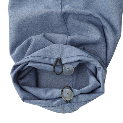 Silverts® Adaptive Pants Open Back Small Heather Chambray Blue Female (1227142_EA)