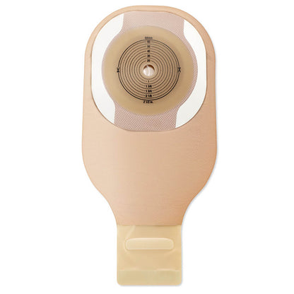 Premier™ Ostomy Pouch One-Piece System 12 Inch Length Flat, Trim to Fit 2-1/2 Inch Stoma Drainable (1009479_BX)