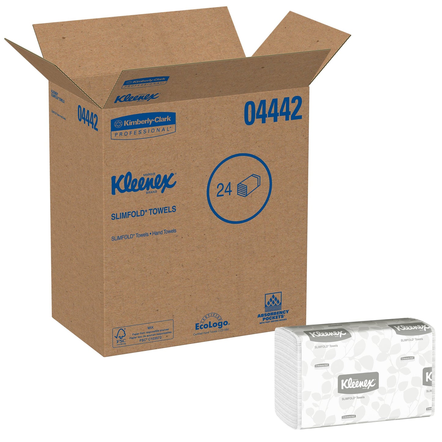 Kleenex® Slimfold Paper Towel Multi-Fold 7-1/2 X 11-1/2 Inch (733085_CS)