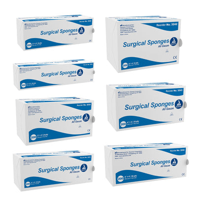 Dynarex® Gauze Sponge 2 X 2 Inch 8-Ply NonSterile 200 per Pack (830702_BX)