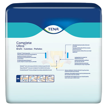 TENA® Complete Ultra™ Unisex Adult Incontinence Brief X-Large Disposable Moderate Absorbency (1160262_BG)
