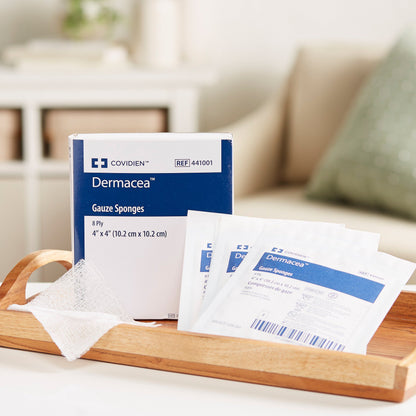Dermacea™ Gauze Sponge 4 X 4 Inch 8-Ply Sterile 2 per Pack (742150_BX)
