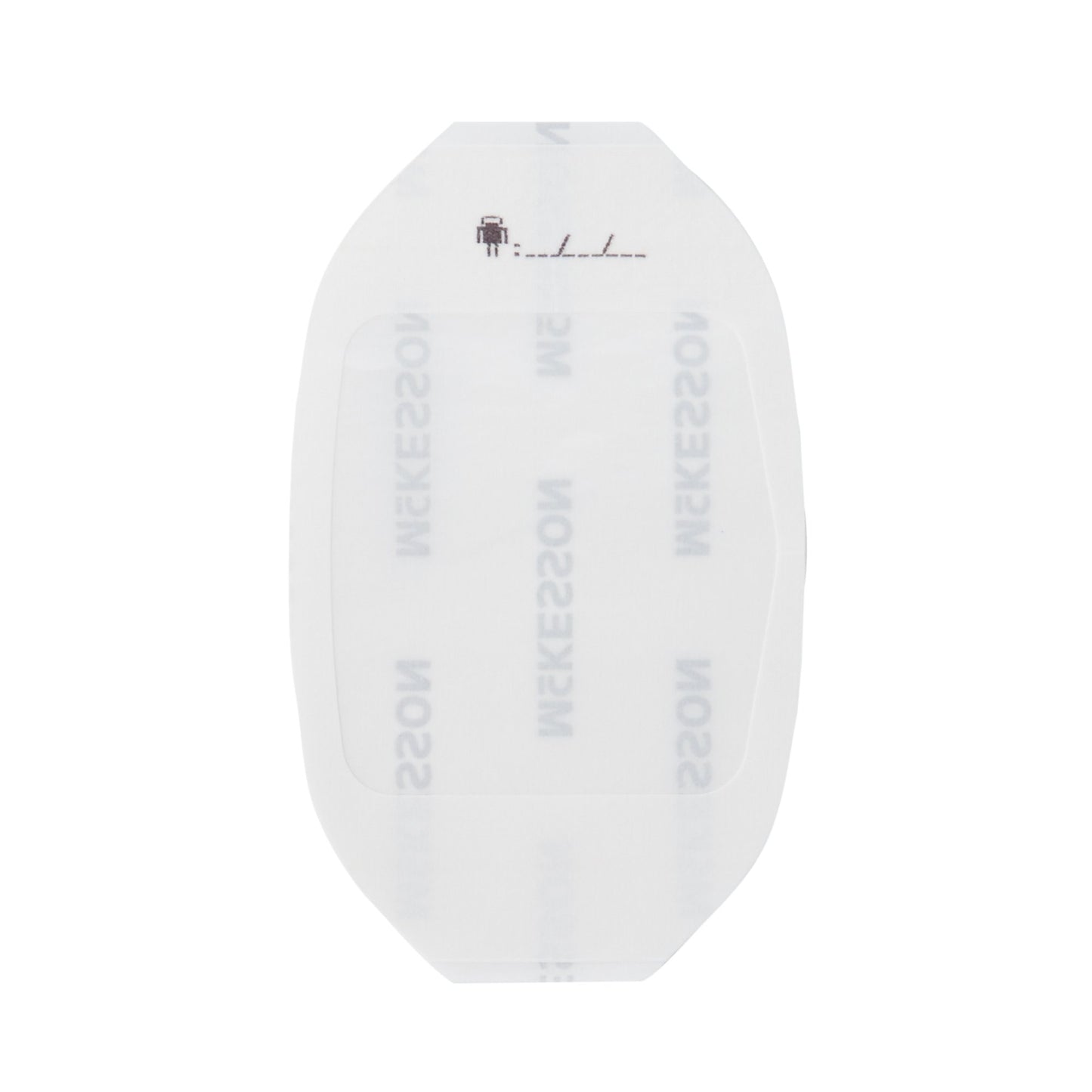 McKesson Transparent Film Dressing 2-3/8 X 2-3/4 Inch Frame Style Delivery Octagon Sterile (886408_EA)