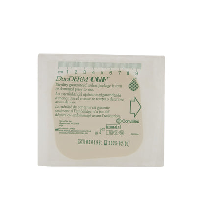 DuoDERM® CGF® Hydrocolloid Dressing Foam Backing 4 X 4 Inch Square Hydrocolloid (181329_EA)