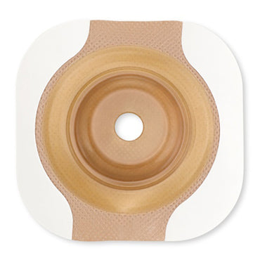New Image™ CeraPlus™ Ostomy Barrier Precut, Extended Wear Adhesive Tape Borders 44 mm Flange Green Code System 1 Inch Opening (970803_EA)