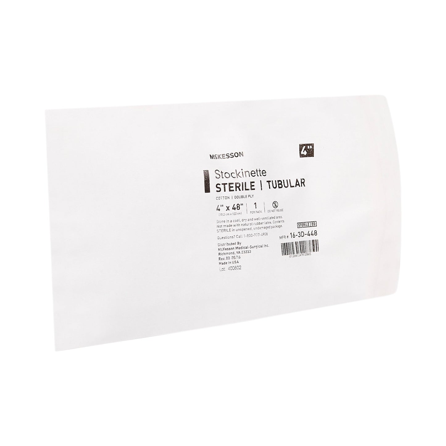 McKesson Surgical Stockinette Tubular 4 X 48 Inch Sterile (460831_CS)