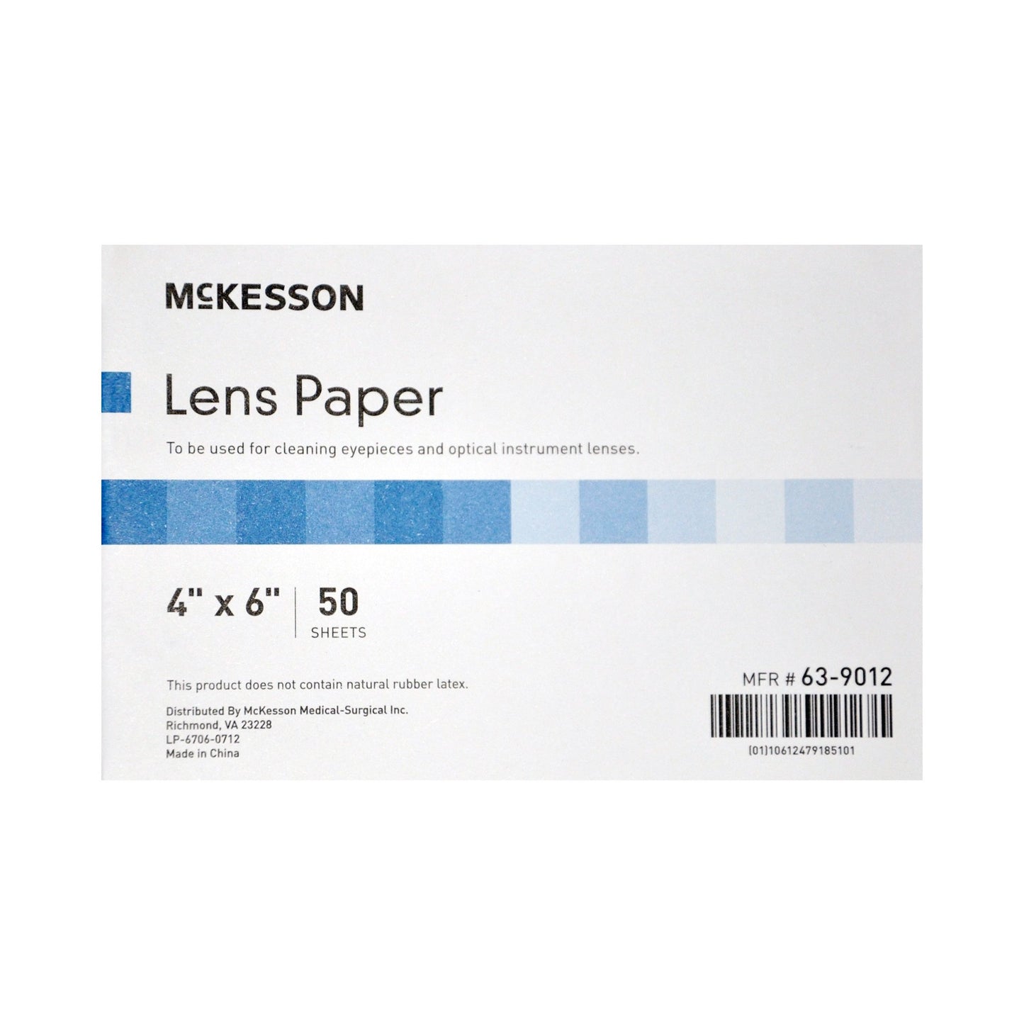 McKesson Optical Lens Cleaning Paper For Microscope Eyepieces and Lenses (531459_EA)