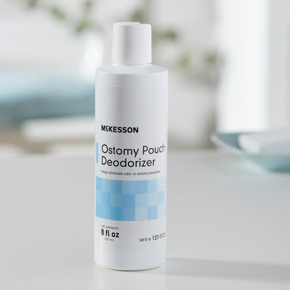 McKesson Ostomy Appliance Deodorant 8 oz., Squeeze Bottle, Unscented (1081292_CS)