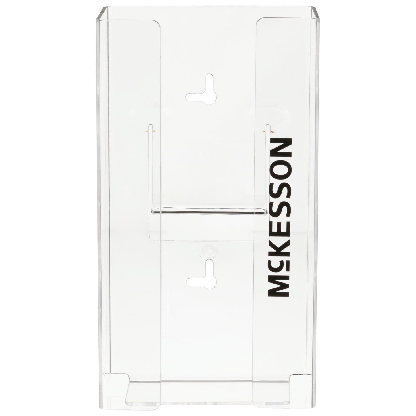 McKesson Glove Box Holder Horizontal or Vertical Mounted 1-Box Capacity Clear 4 X 5-1/2 X 10 Inch Plastic (464711_EA)