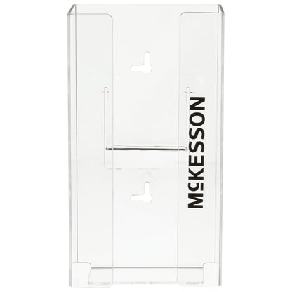 McKesson Glove Box Holder Horizontal or Vertical Mounted 1-Box Capacity Clear 4 X 5-1/2 X 10 Inch Plastic (464711_CS)