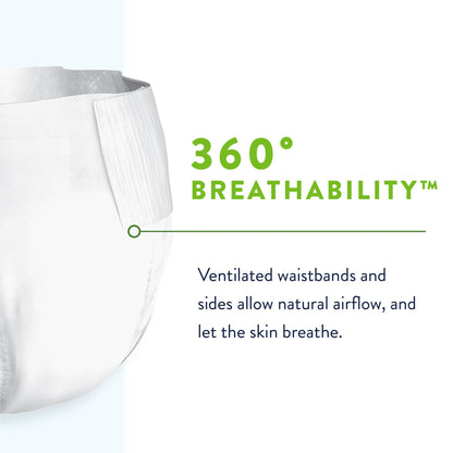 Prevail® Per-Fit 360°™ Unisex Adult Incontinence Brief Size 1 Disposable Heavy Absorbency (1234412_PK)