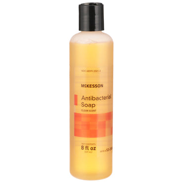 McKesson Antibacterial Soap Liquid 8 oz. Bottle Clean Scent (1067682_CS)