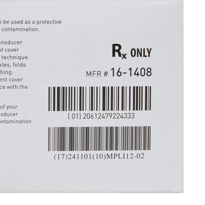 McKesson Ultrasound Probe Cover 1-2/5 X 7-1/2 Inch Latex NonSterile Rolled (1087740_BX)