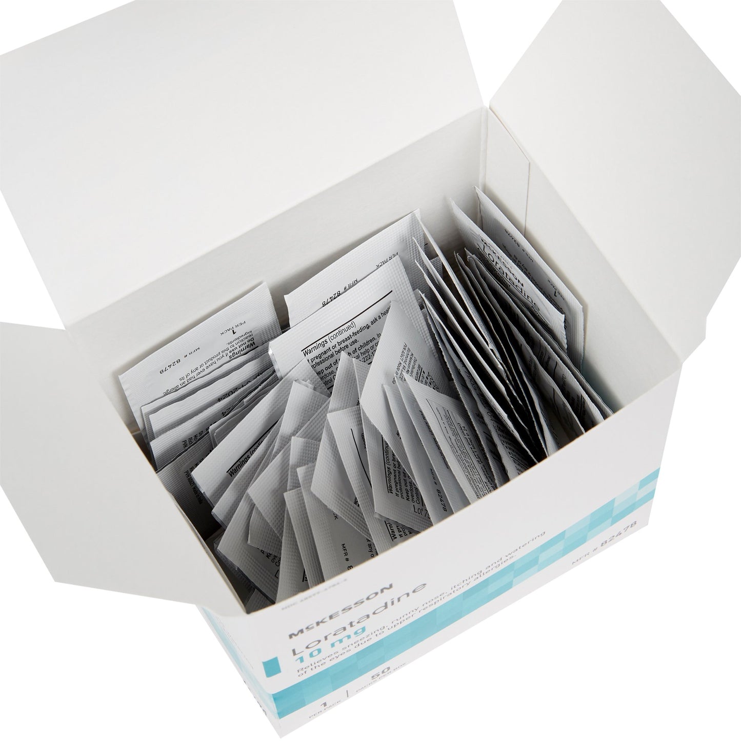 McKesson Allergy Relief 10 mg Strength Tablet 1 per Packet (1111728_BX)