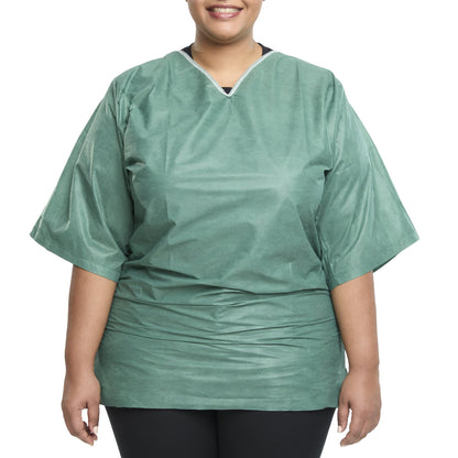 Graham Medical Products Patient Shirt 2X-Large Green Without Pockets Short Sleeve Unisex (956042_CS)