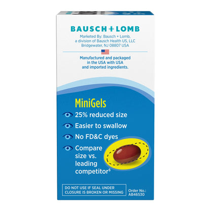 Ocuvite® Adult 50+ Multivitamin Supplement Ascorbic Acid / Vitamin E 30 IU - 150 mg Strength Softgel 50 per Bottle (902215_BT)