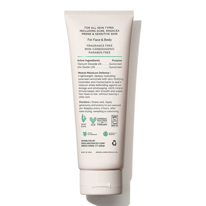MDSolarsciences™ Mineral Moisture Defense Sunscreen SPF 50 Cream 3.4 oz. Tube (1230941_EA)