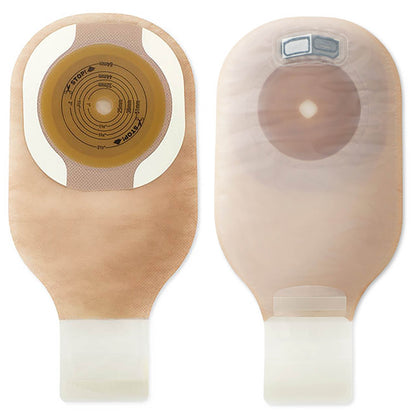 Premier™ Ostomy Pouch One-Piece System 12 Inch Length Flat, Trim to Fit Up to 2-1/2 Inch Stoma Drainable (1018533_BX)