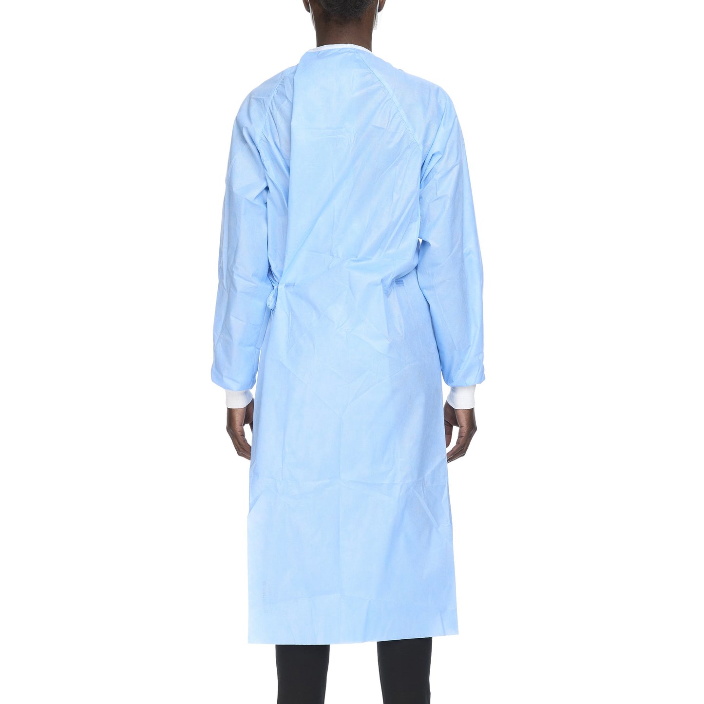 Halyard Basics Non-Reinforced Surgical Gown with Towel Large Blue Sterile Disposable (654134_EA)
