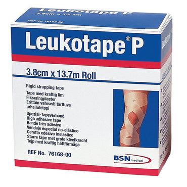Leukotape® P Orthopedic Corrective Tape Beige 1-1/2 Inch X 15 Yard Zinc Oxide Adhesive NonSterile (196911_CS)