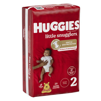 Huggies® Little Snugglers Unisex Baby Diaper Size 2 Disposable Heavy Absorbency (1128673_CS)
