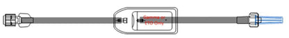 ICU IV Extension Set Macro Bore 8 Inch Tubing With Filter Sterile (1136502_CS)