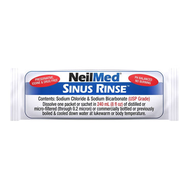 Neilmed® Sinus Rinse™ Saline Nasal Rinse Kit 0.65% Strength 50 Packets (559376_EA)
