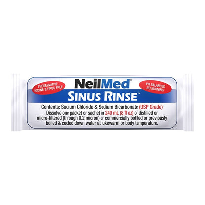 Neilmed® Sinus Rinse™ Saline Nasal Rinse Kit 0.65% Strength 50 Packets (559376_EA)