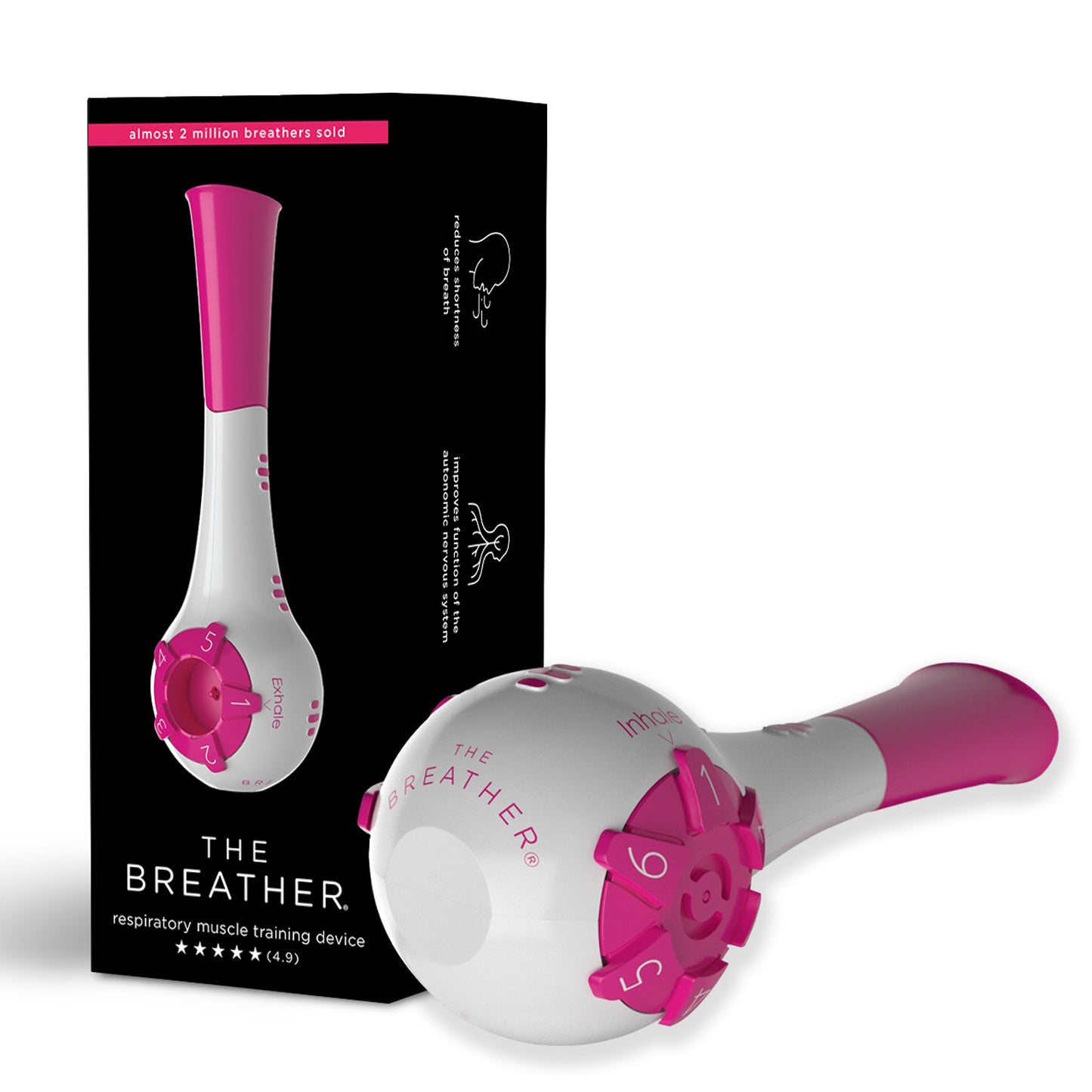 The Breather™ Respiratory Therapy System Adult (1228424_EA)