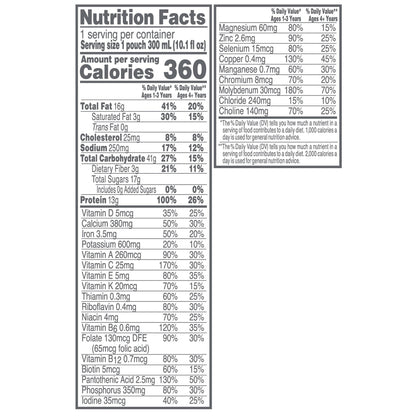 Compleat® Pediatric Organic Blends Pediatric Oral Supplement Chicken-Garden Flavor 10.1 oz. Pouch Liquid Organic Food Allergies (1092421_CS)