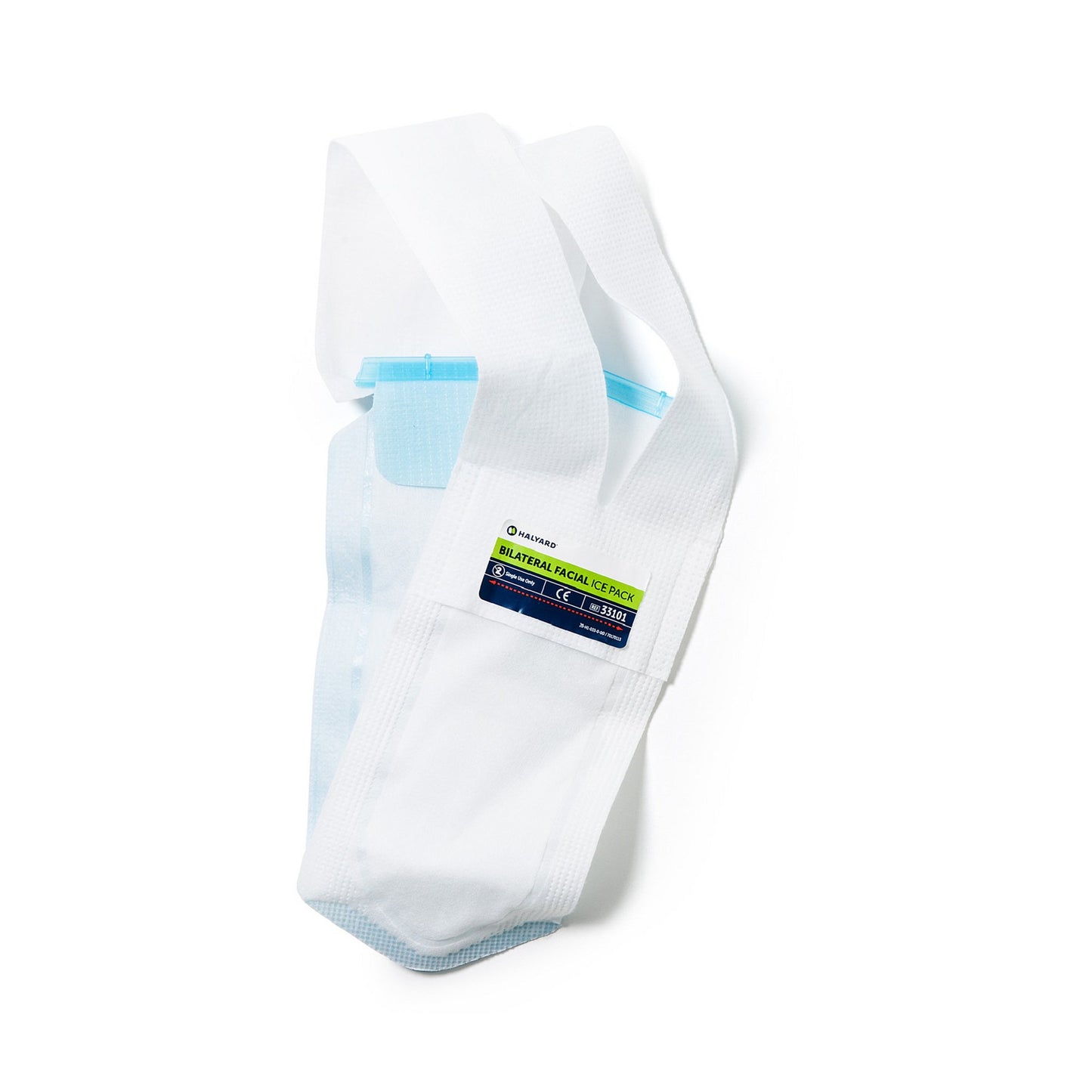 Bilateral Ice Bag Facial One Size Fits Most 5 X 12 Inch Polyester / Polyethylene / Polypropylene / Polyurethane / Spandex / Adhesive / Aluminum Reusable (233637_CS)