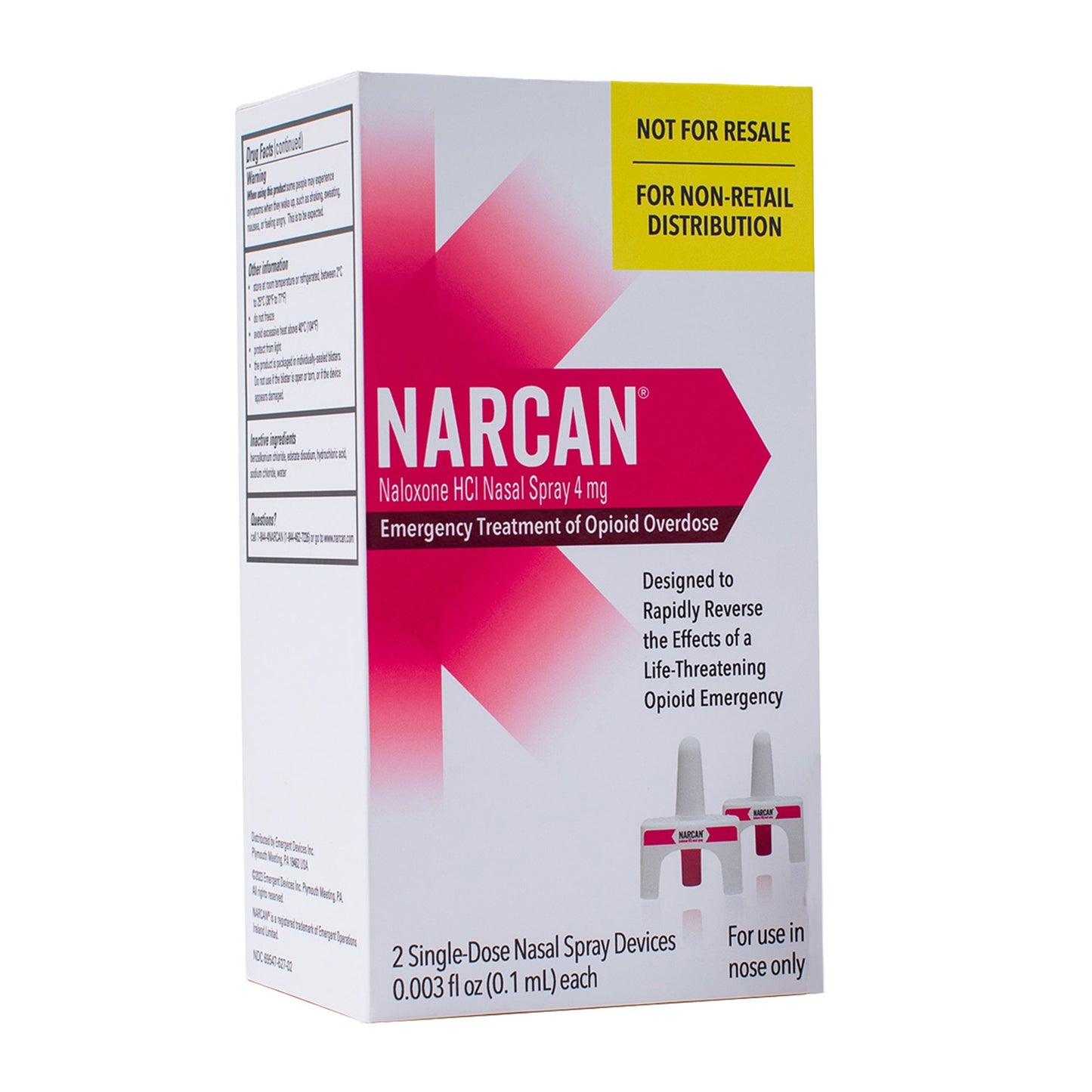 Narcan® Naloxone HCl 4 mg Spray 0.1 mL (1263846_CT)