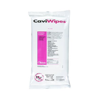 CaviWipes1™ Surface Disinfectant Premoistened Alcohol Based Manual Pull Wipe 45 Count Soft Pack Alcohol Scent NonSterile (872154_CS)