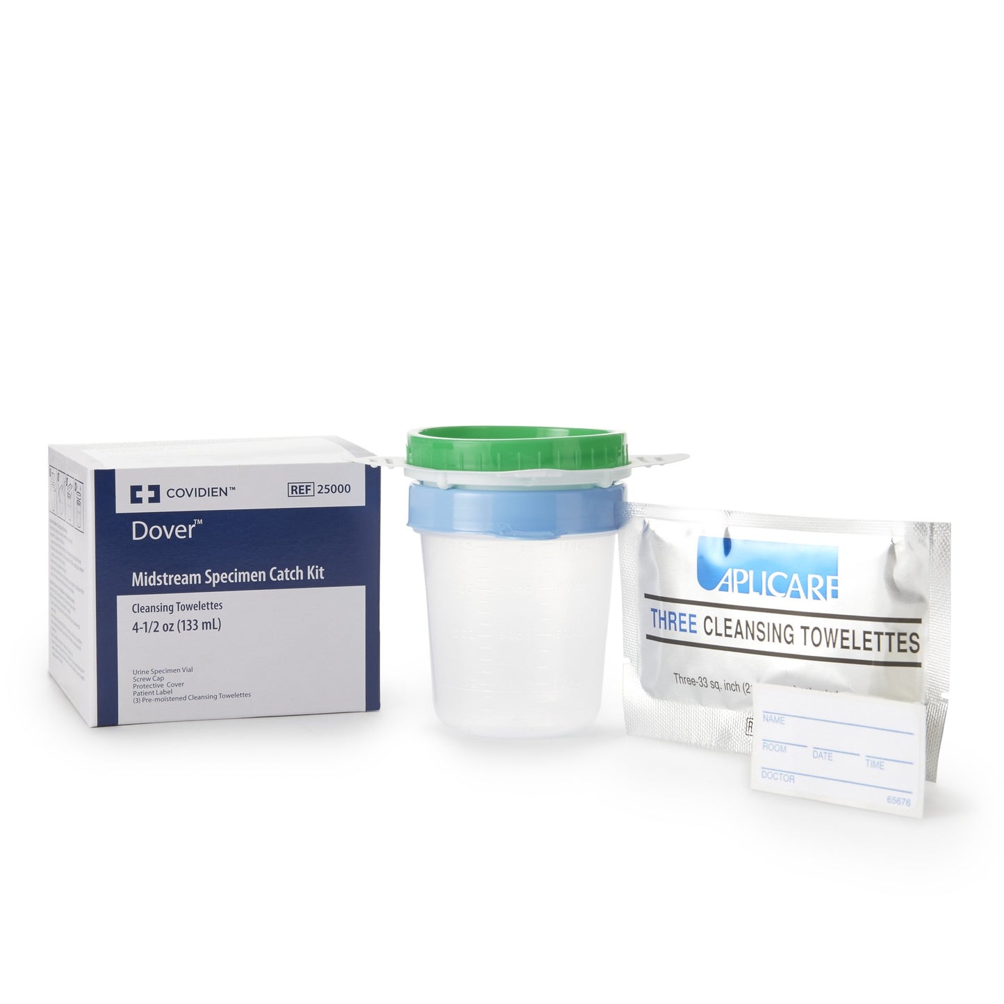 Dover™ 25000 Urine Specimen Collection Kit 4.5 oz. Specimen Collection Container Sterile (182381_CS)