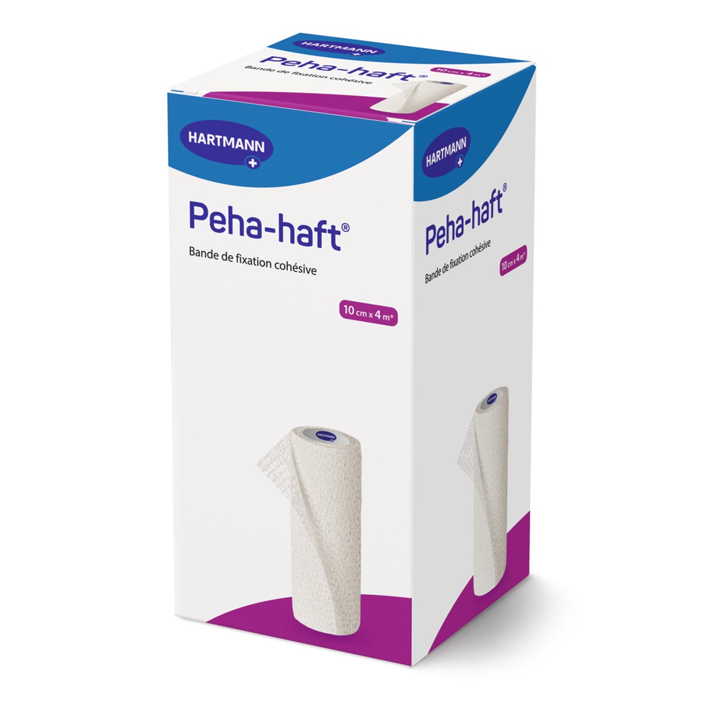 Peha-haft® Absorbent Cohesive Bandage 4 Inch X 4-1/2 Yard Self-Adherent Closure White NonSterile Standard Compression (1062750_CS)