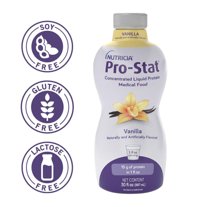 Pro-Stat® Oral Supplement Vanilla Flavor Liquid 30 oz. Bottle (558704_EA)