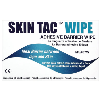 Skin Tac™ Skin Barrier Wipe 78 to 82% Strength Isopropyl Alcohol Individual Packet NonSterile (698908_EA)