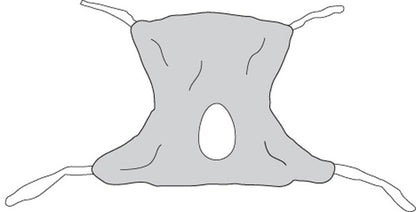 Drive Medical Full Body Sling 4 or 6 Point Cradle 2XL 600 lbs. Weight Capacity (761943_EA)