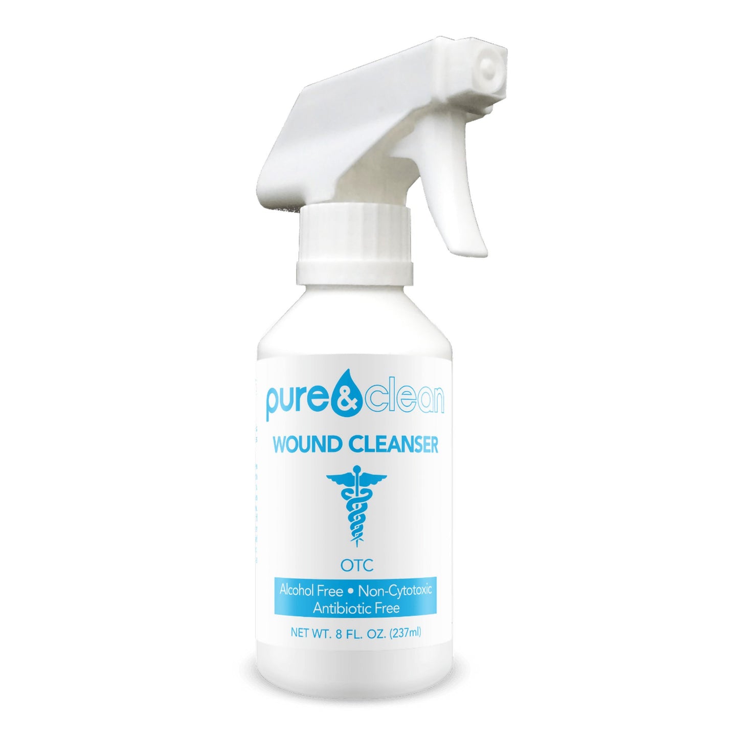 Pure&Clean® Wound Cleanser 8 oz. Spray Bottle NonSterile Antimicrobial (1046002_BX)
