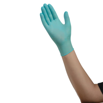 ESTEEM™ Stretch Exam Glove Medium NonSterile Nitrile Standard Cuff Length Textured Fingertips Teal Chemo Tested (783075_CS)