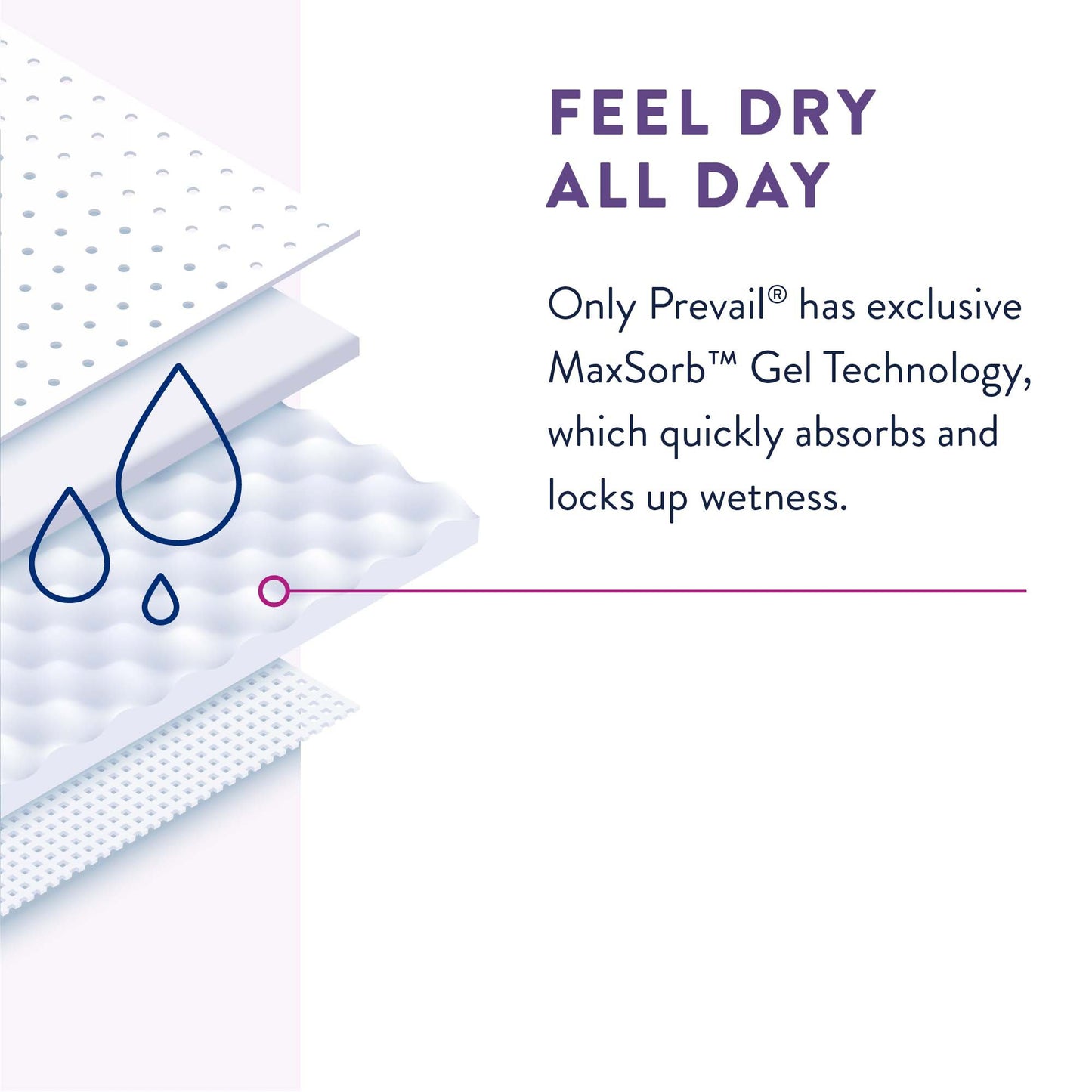 Prevail® Per-Fit® Female Adult Absorbent Underwear Pull On with Tear Away Seams Large Disposable Moderate Absorbency (1083189_BG)