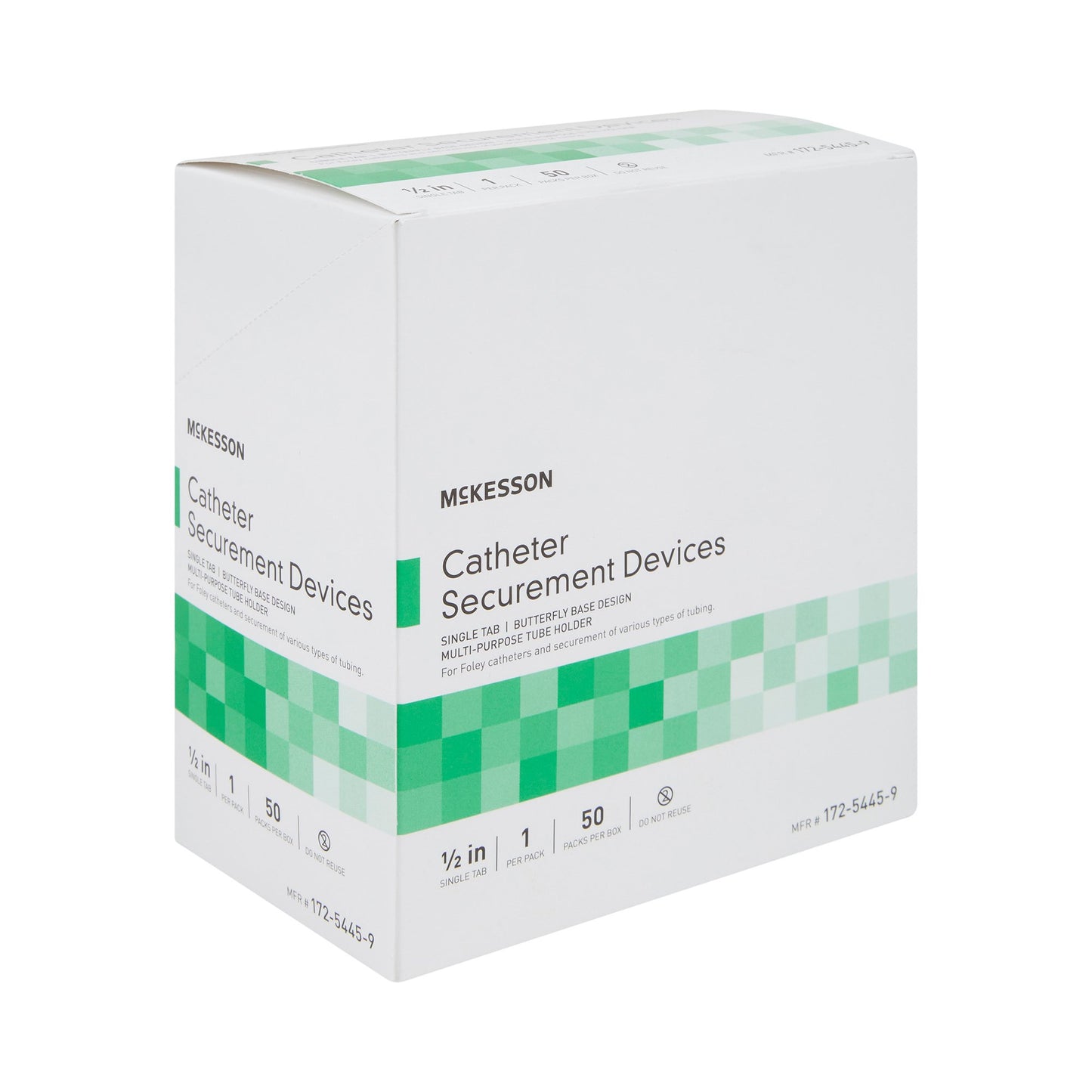 McKesson Catheter Stabilization Device NonSterile, 2.5 Inch Tab (1063193_CS)