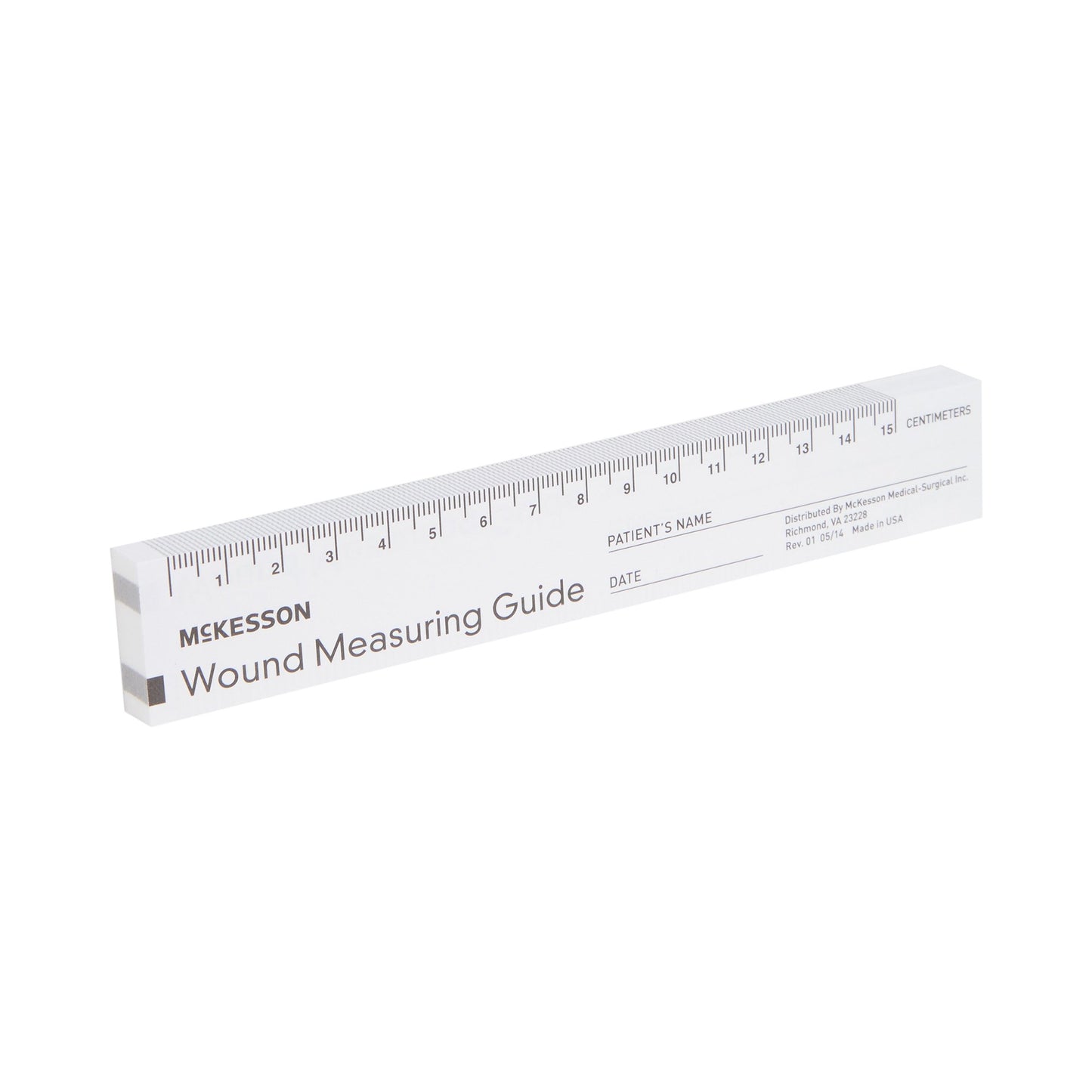 McKesson Wound Measuring Guide 6 Inch Length Paper NonSterile (871649_PD)