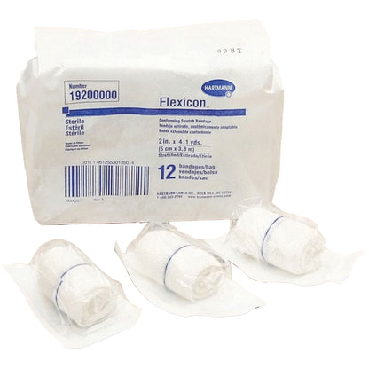 Flexicon® Conforming Bandage 2 Inch X 4-1/10 Yard 1-Ply Sterile 1 per Pack (442351_CS)