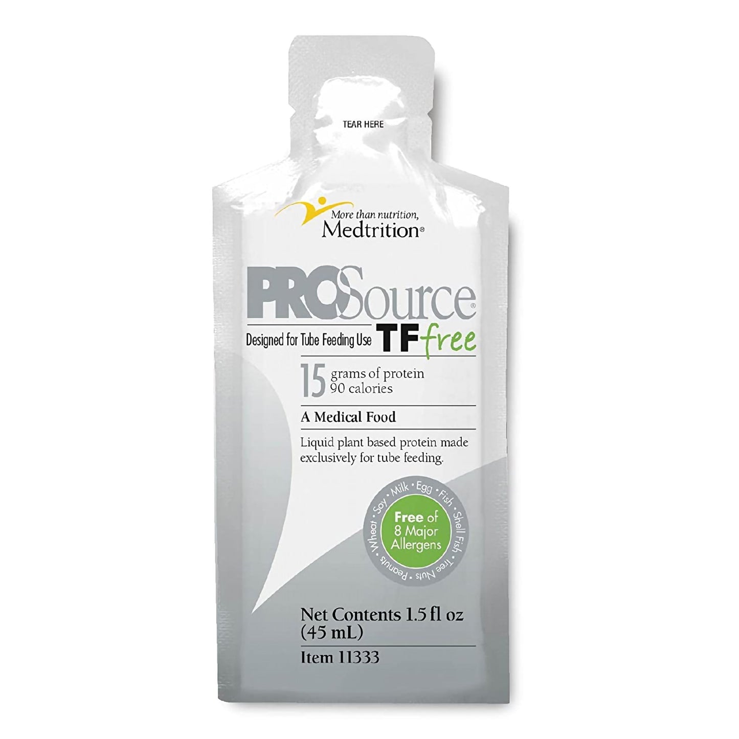 ProSource® TF Free Tube Feeding Formula Unflavored Liquid 1.5 oz. Pouch (1190792_CS)