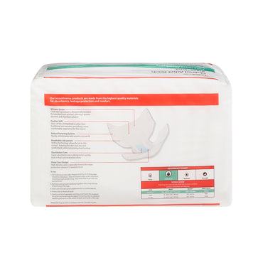 Wings™ Ultra Unisex Adult Incontinence Brief Medium Disposable Heavy Absorbency (960580_BG)