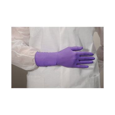 Purple Nitrile-Xtra™ Exam Glove X-Large NonSterile Nitrile Extended Cuff Length Textured Fingertips Purple Chemo Tested (365068_BX)