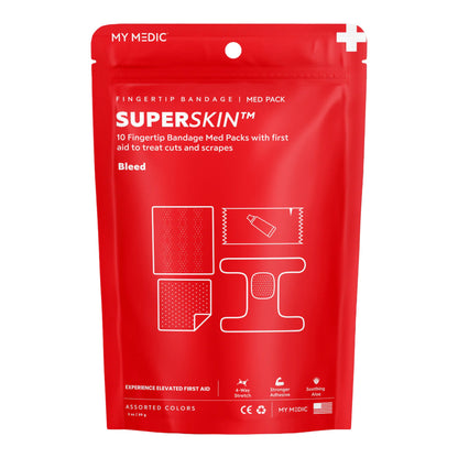 My Medic™ SUPERSKIN™ Fingertip First Aid Kit Pouch (1234459_EA)