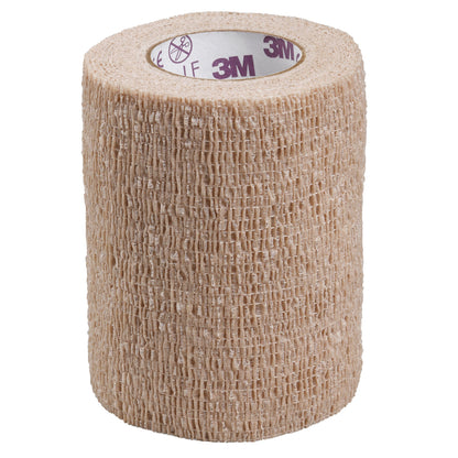 3M™ Coban™ LF Cohesive Bandage 3 Inch X 5 Yard Self-Adherent Closure Tan Sterile Standard Compression (388428_EA)