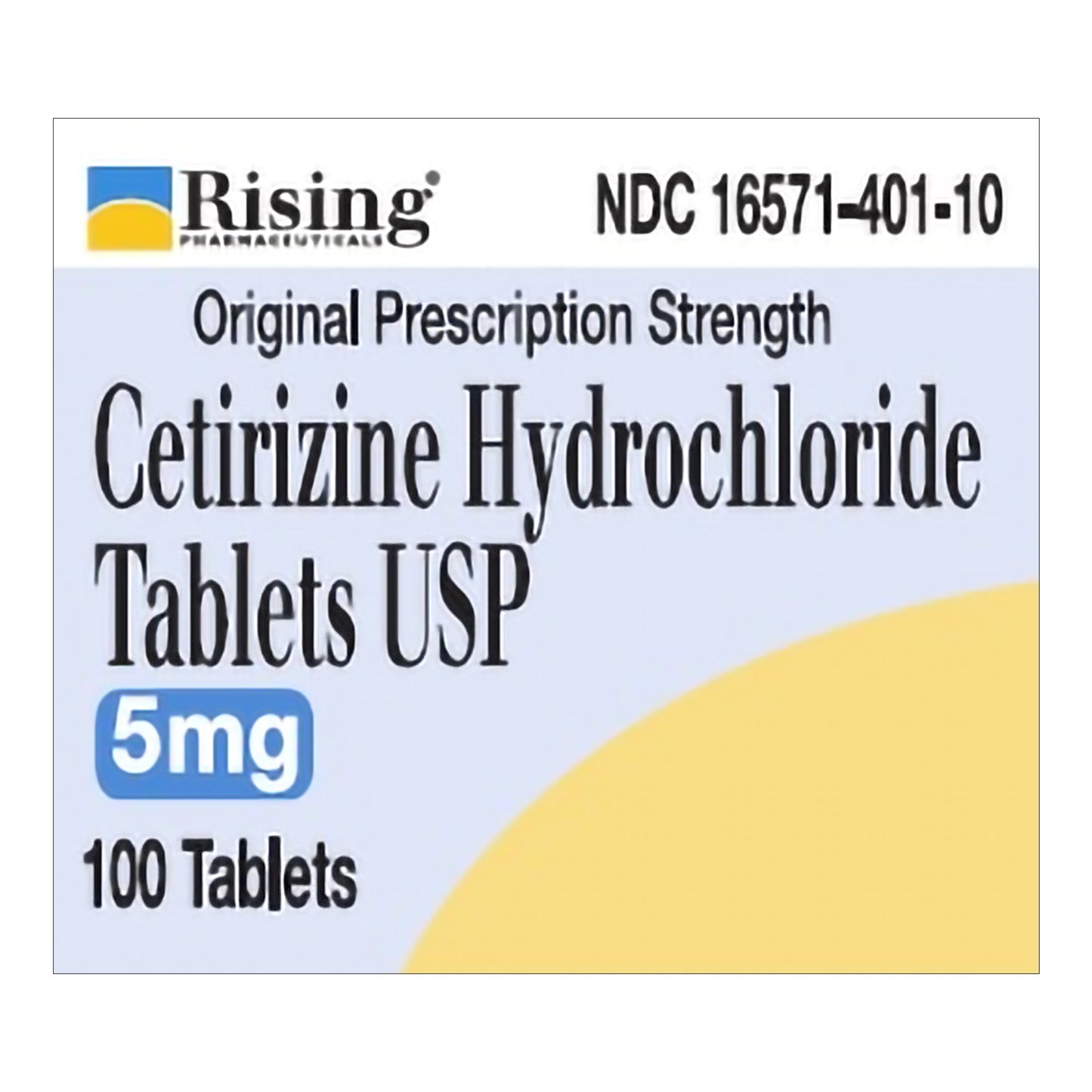 Rising Pharmaceuticals Allergy Relief 5 mg Strength Tablet 100 per Bottle (1228260_BT)